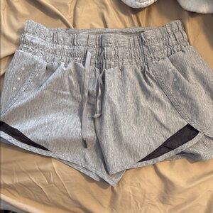 Amazon Essentials Gray Athletic Shorts with Elastic Waistband